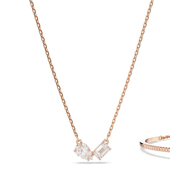 SWAROVSKI Mesmera Mixed cuts, White, Rose gold-tone plated - Picture 1 of 7
